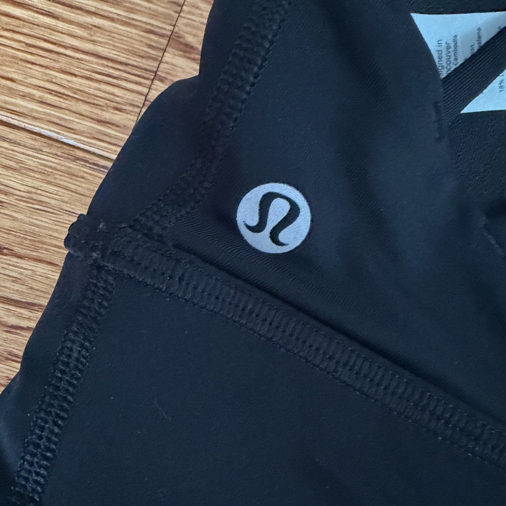 Lululemon Free To Be Bra Wild High Neck *Light Support, A/B Cup - Black - Picture 9 of 11